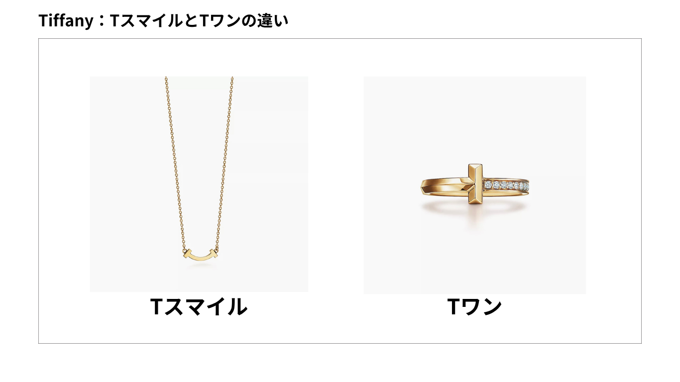 中古ティファニー Tスマイル・Tワンどちらを選ぶ？アイテム別・後悔 